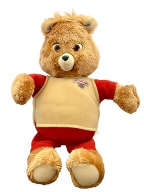1985 Vintage Teddy Ruxpin 18” Plush Doll